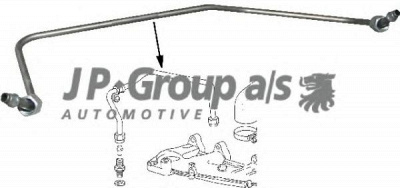 JP GROUP 1117600602 - Маслопровод, компрессор